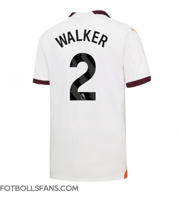 Manchester City Kyle Walker #2 Replika Bortatröja 2023-24 Kortärmad